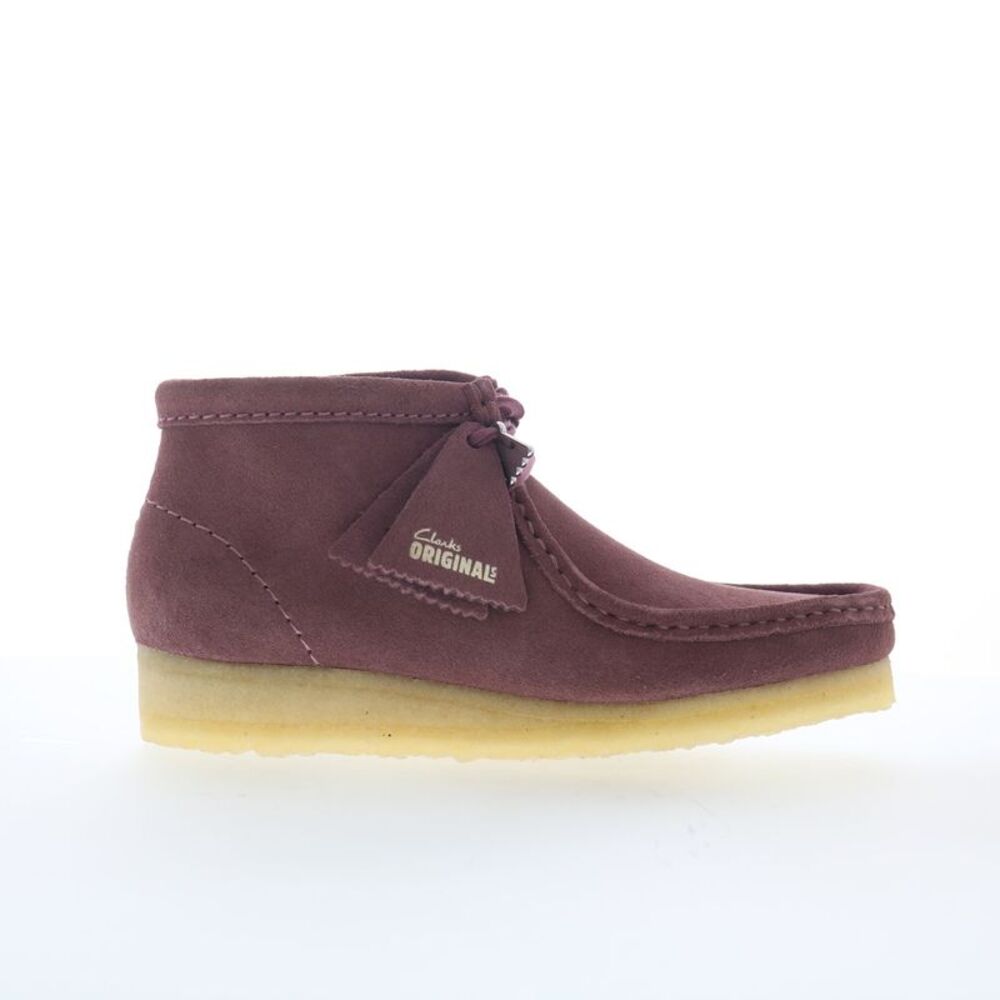 Clarks Womens Wallabee Boot Pink Boots (NWT)